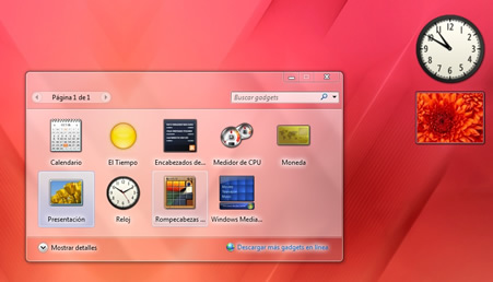 Reloj en pantalla windows 7 cheap