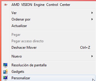 adaptación pantalla