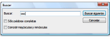 Cuadros de diálogo